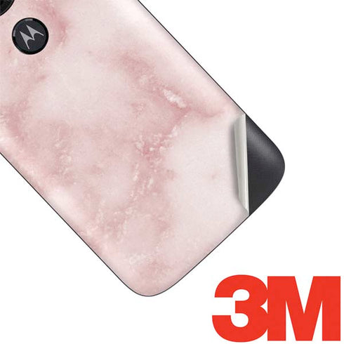 Blush Marble Moto E5 Play Skin